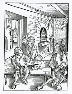 Over de eruditie van nalatige vaders ten opzichte van hun kinderen, illustratie uit Alexander Barclay